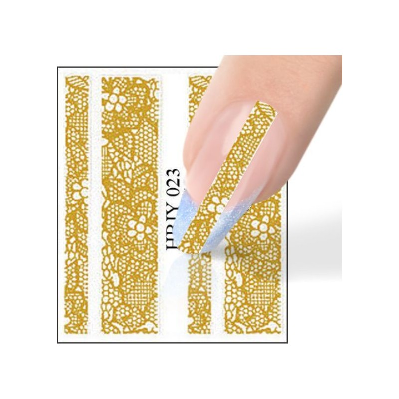 Luxury nail sticker  Čipky - nálepky