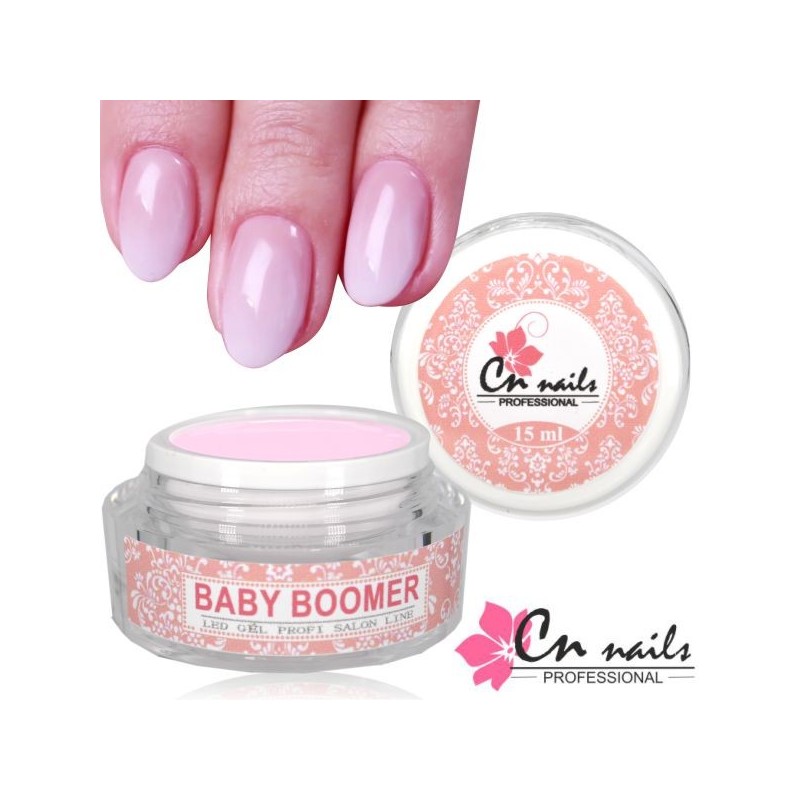 Baby boomer UV/Led gél 15ml   KAMUFLÁŹNE GÉLY na nechty