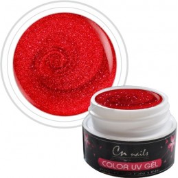 NR.307 Farebný gél Cornell Red 5ml  KARIBIK NEON UV GÉLY