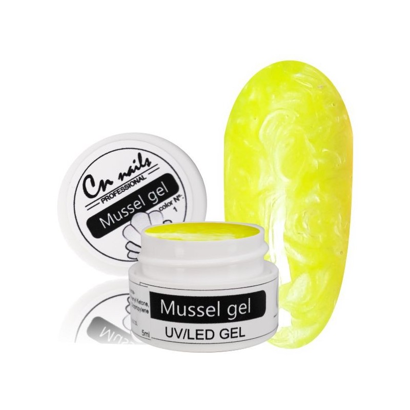 NR.7 Mussel Gel Yellow  Kategórie