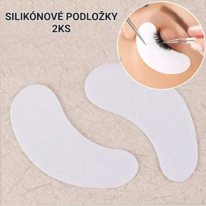 Silikónové podložky pod oči 2ks