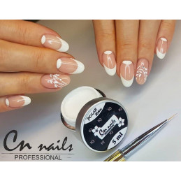 IQ gél Polar White 5mlCN nails