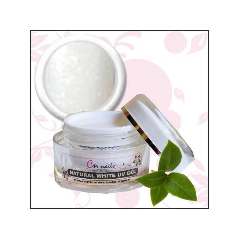 Uv gel - Natural White Pearl 30ml  GÉLY NA PRÍRODNÉ NECHTY