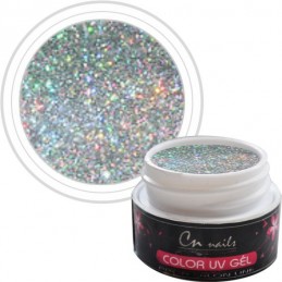 Glitter farebný uv gél 5ml CN nails GLIMMER, glitrové UV GÉLY