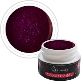 NR. 411 Farebný gél Cornell Star CN nails GLIMMER, glitrové UV GÉLY