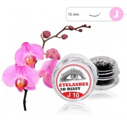 3D Lashes J 10mm  3D mihalnice Tip J