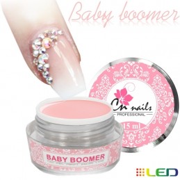 Baby boomer UV/Led gél 15ml   KAMUFLÁŹNE GÉLY na nechty