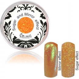 NR.7 Sugar and Mirror efect orange  Sugar and Mirror efect